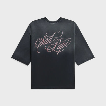Willy Chavarria Sad Papi Buffalo Tee - Black