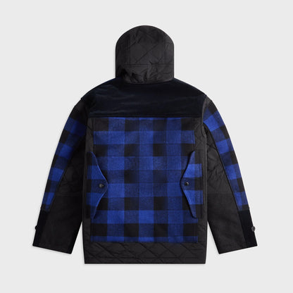 Junya Watanabe MAN Wool Jacket - Blue Plaid