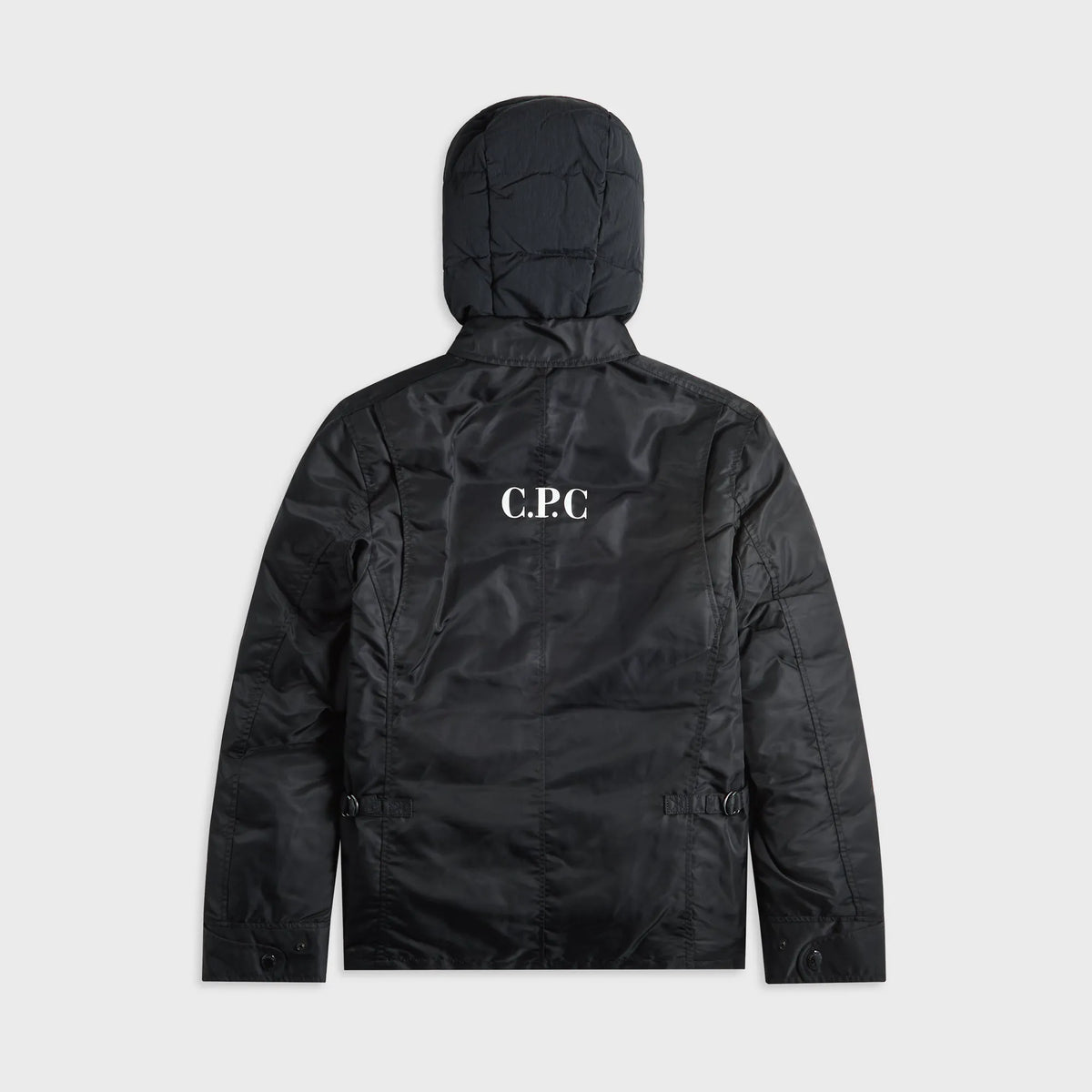 Junya Man Puffer Jacket In Black