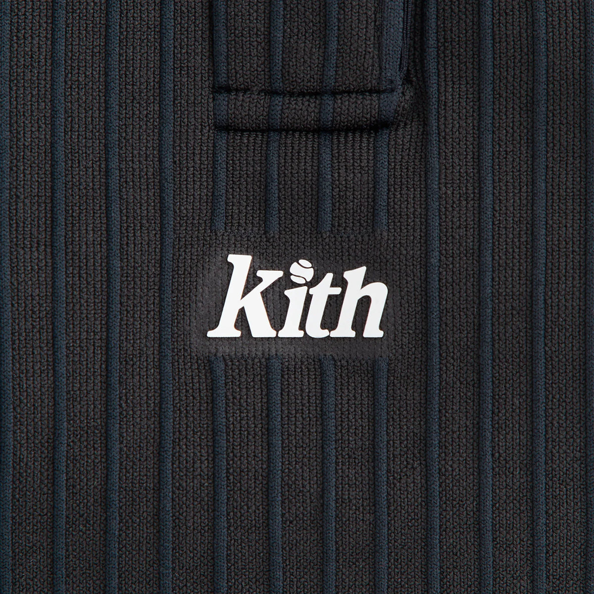 Kith Women for Wilson Classic Cropped Polo - Black