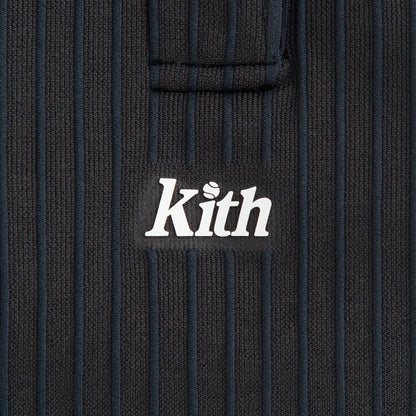 Kith Women for Wilson Classic Cropped Polo - Black