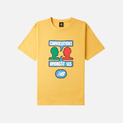 New Balance Conversations Amongst Us Tee - Yellow