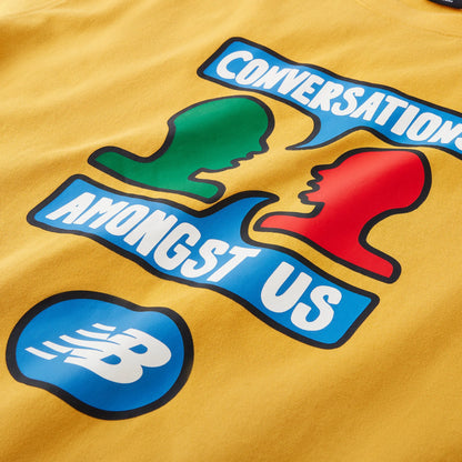 New Balance Conversations Amongst Us Tee - Yellow